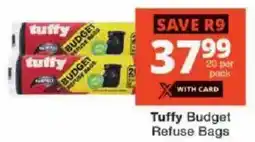 Checkers Tuffy Budget Refuse Bags offer