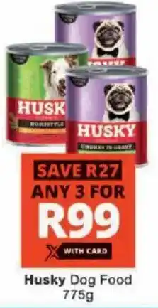 Checkers Husky Dog Food offer