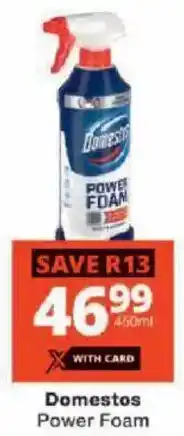 Checkers Domestos Power Foam offer