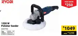 Builders Warehouse Ryobi 1200W Polisher Sander offer
