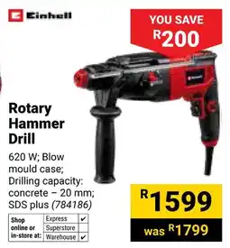 Builders Warehouse Einhell Rotary Hammer Drill offer