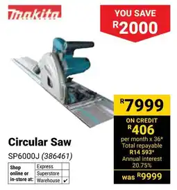 Builders Warehouse Makita Circular Saw offer