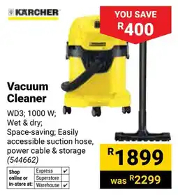 Builders Warehouse Karcher Vacuum Cleaner offer