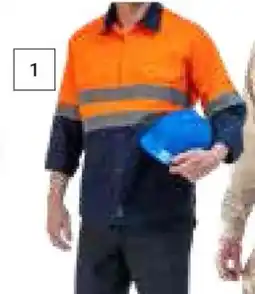 Builders Warehouse Beck 2-tone Long Sleeve Work Shirt offer