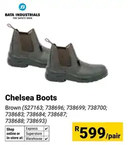 Builders Warehouse Bata Industrials Chelsea Boots offer