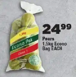 OK Foods Pears Econo Bag offer