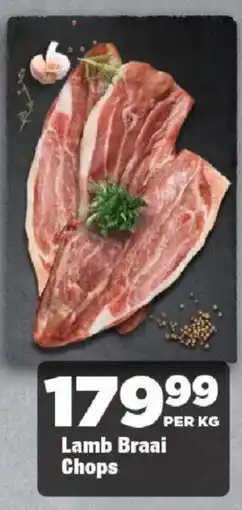OK Foods Lamb Braai Chops offer