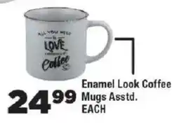 OK Foods Enamel Look Coffee Mugs offer