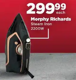 OK Foods Morphy Richards Steam Iron 2200W offer