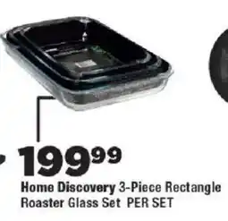 OK Foods Home Discovery Rectangle Roaster Glass Set offer