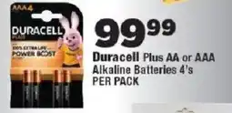 OK Foods Duracell Plus AA or AAA Alkaline Batteries offer