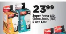 OK Foods Super Power LED Globes 5 Watt offer