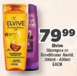 OK Foods Elvive Shampoo or Conditioner offer