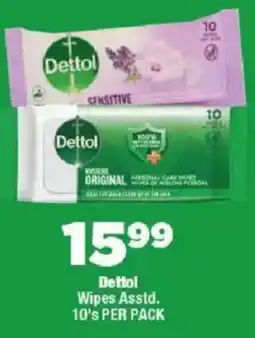 OK Foods Dettol Wipes offer