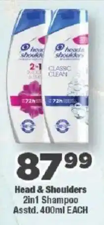 OK Foods Head & Shoulders 2in1 Shampoo offer
