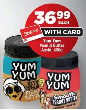 OK Foods Yum Yum Peanut Butter offer