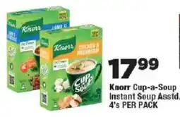 OK Foods Knorr Cup-a-Soup Instant Soup offer