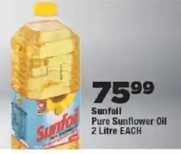 OK Foods Sunfoil Pure Sunflower Oil offer