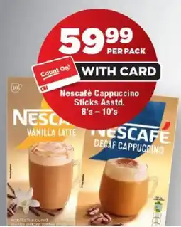 OK Foods Nescafé Cappuccino Sticks offer