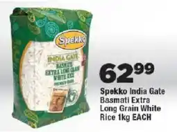 OK Foods Spekko India Gate Basmati Extra Long Grain White Rice offer