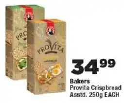 OK Foods Bakers Provita Crispbread offer