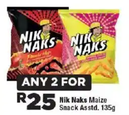 OK Foods Nik Naks Maize Snack offer