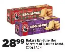 OK Foods Bakers Eet-Sum-Mor Shortbread Biscuits offer