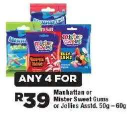 OK Foods Manhattan or Mister Sweet Gums or Jellies offer