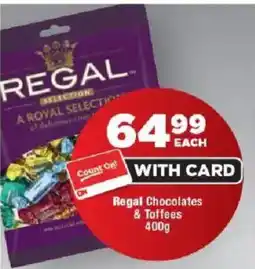 OK Foods Regal Chocolates & Toffees offer