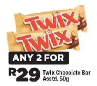 OK Foods Twix Chocolate Bar offer