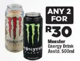 OK Foods Monster Energy Drink offer