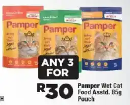 OK Foods Pamper Wet Cat Food Pouch offer