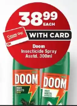OK Foods Doom Insecticide Spray offer