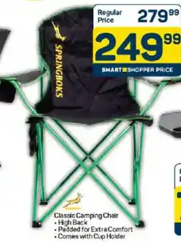 Pick n Pay Springboks Classic Camping Chair offer