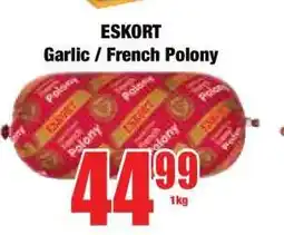Boxer ESKORT Garlic / French Polony offer