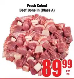 Boxer Fresh Cubed Beef (Bone In) Class A offer