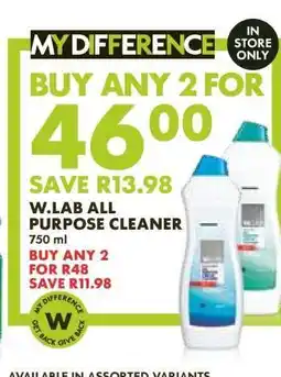 Woolworths W.LAB All Purpose Cleaner offer