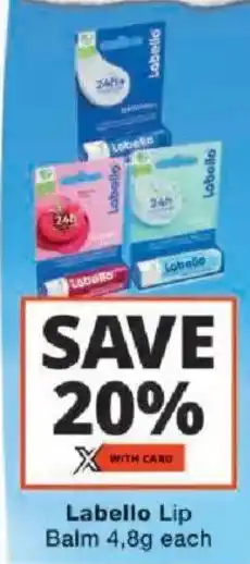 Checkers Labello Lip Balm offer