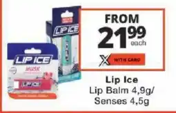 Checkers Lip Ice Lip Balm/ Senses offer