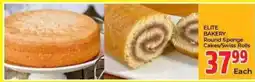 Elite Power Trade Cash & Carry Elite Bakery Round Sponge Cakes/ Swiss Rolls offer