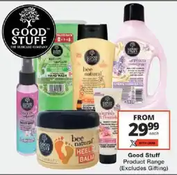 Checkers Good Stuff Product Range offer