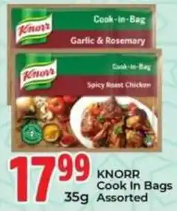 Elite Power Trade Cash & Carry Knorr Cook In Bags Assorted offer
