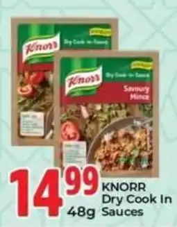 Elite Power Trade Cash & Carry Knorr Dry Cook In Sauces offer