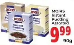 Elite Power Trade Cash & Carry Moirs Instant Pudding Assorted offer