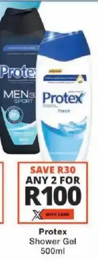 Checkers Protex Shower Gel offer