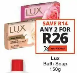 Checkers Lux Bath Soap offer