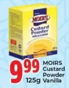 Elite Power Trade Cash & Carry Moirs Custard Powder Vanilla offer