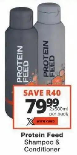 Checkers Protein Feed Shampoo & Conditioner offer