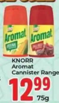 Elite Power Trade Cash & Carry Knorr Aromat Cannister Range offer