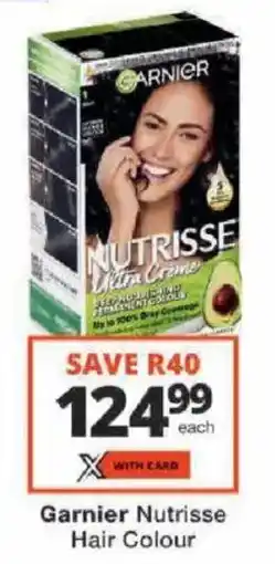 Checkers Garnier Nutrisse Hair Colour offer